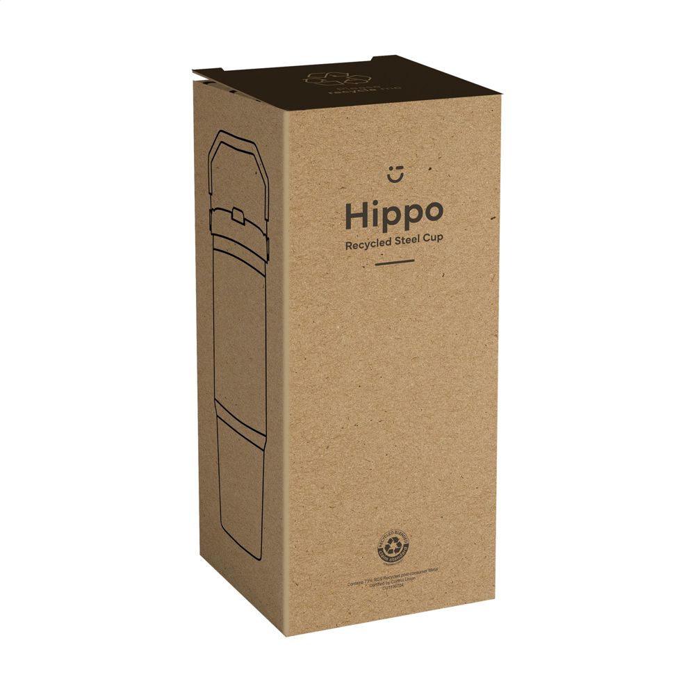 Hippo Recycled Steel Cup 900 ml